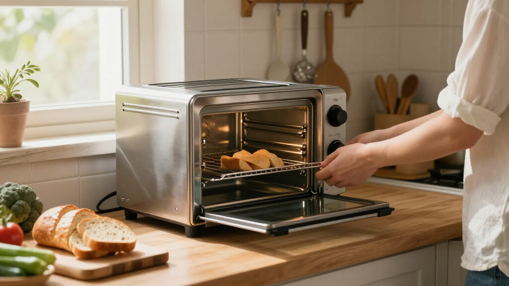 convection toaster oven with multiple racks