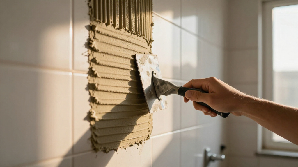 flexible tile adhesive