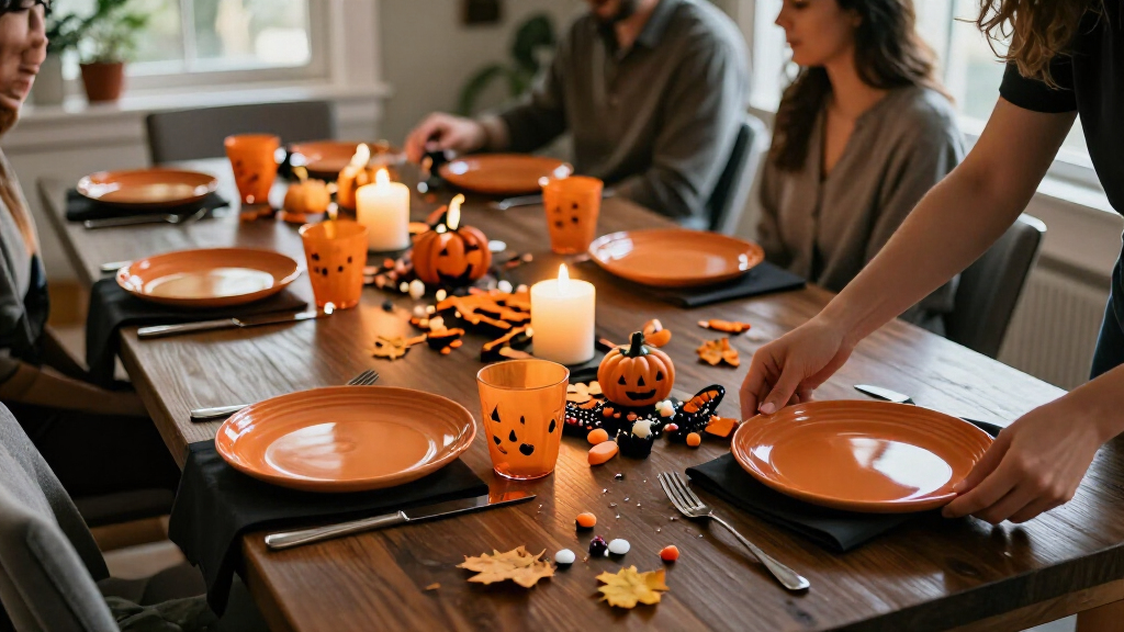 halloween party tableware