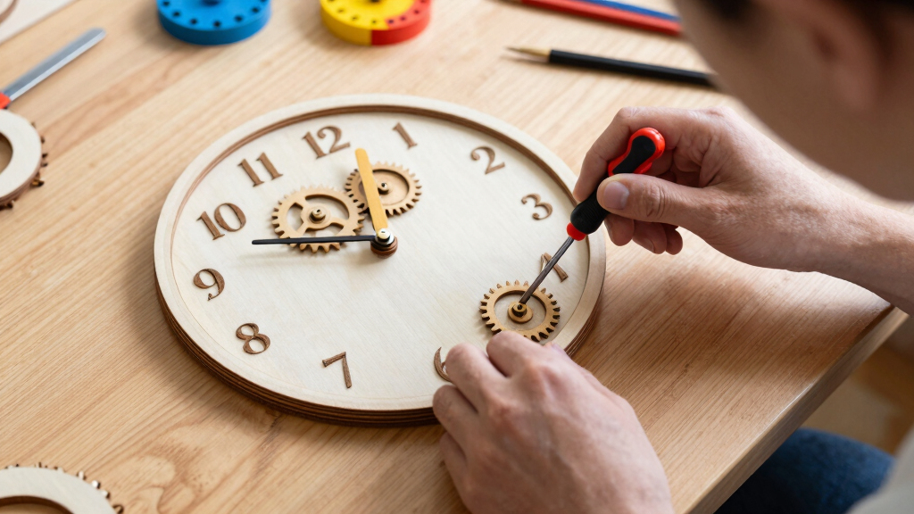 best wooden teaching clocks