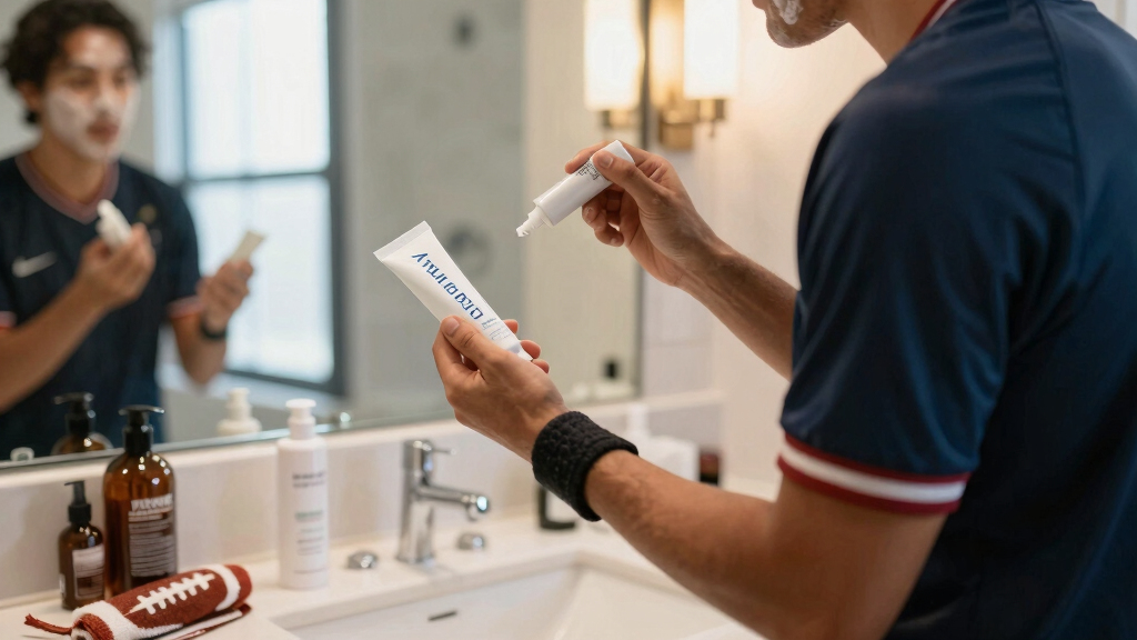 skincare products for soccer fans