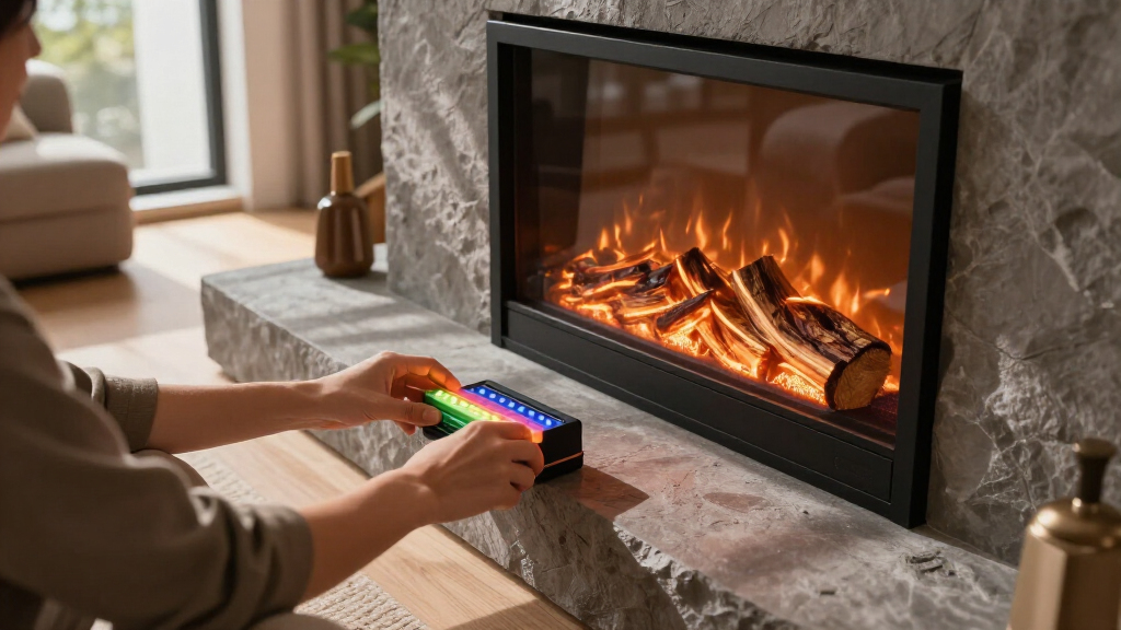 11 Best Multicolor Electric Log Sets to Create a Cozy and Vibrant Fireplace Atmosphere