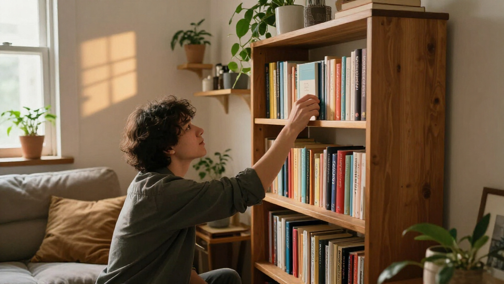 5 shelf bookshelves for readers