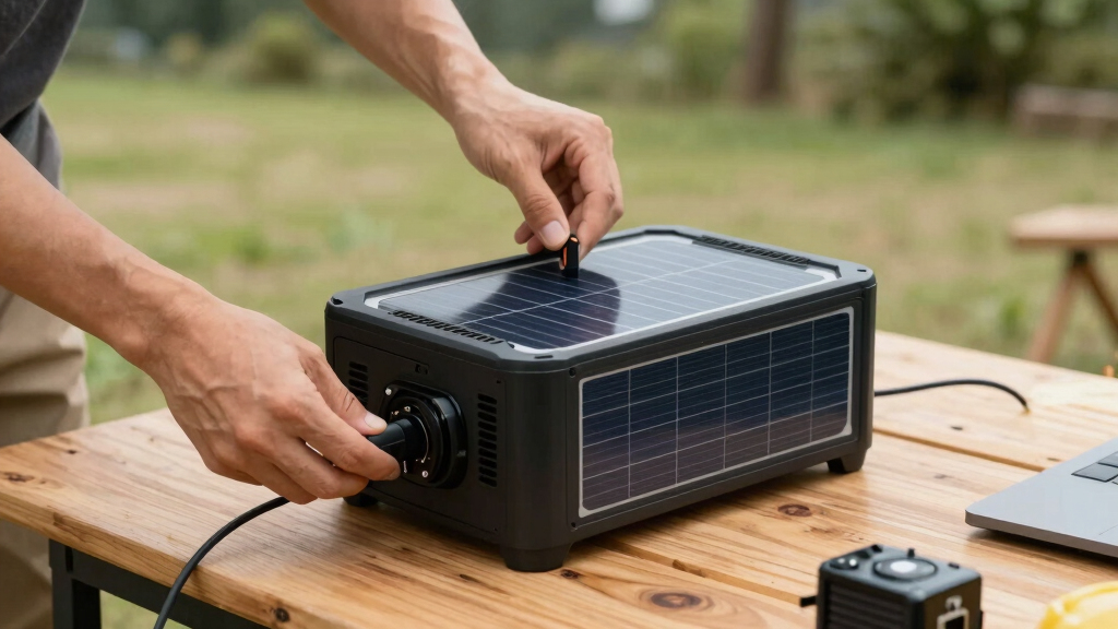 solar-powered portable generators