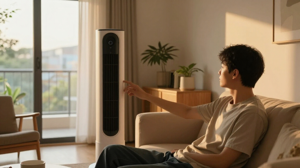 bladeless tower fan
