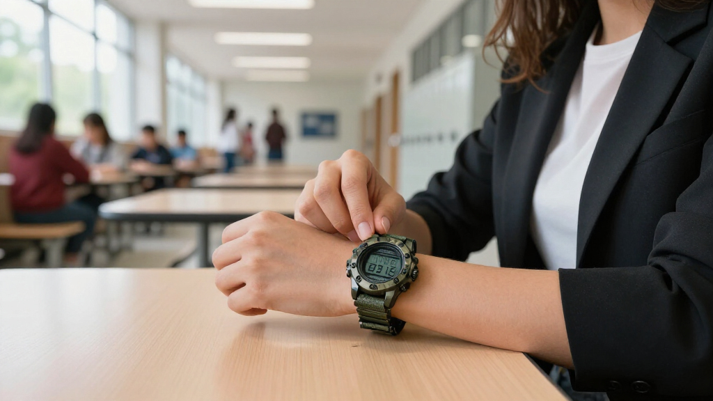 military-style watches for students