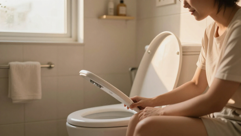 bidet toilet seats with warm water and dryer