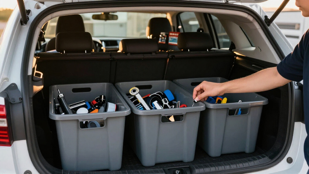 car organization storage bins