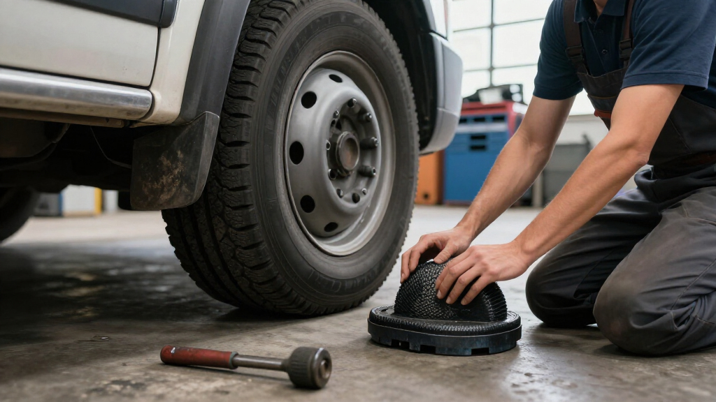 wheel chocks heavy duty