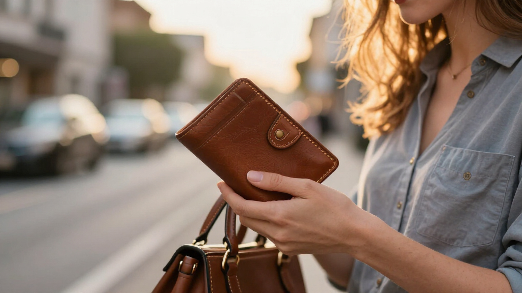leather wallets for women