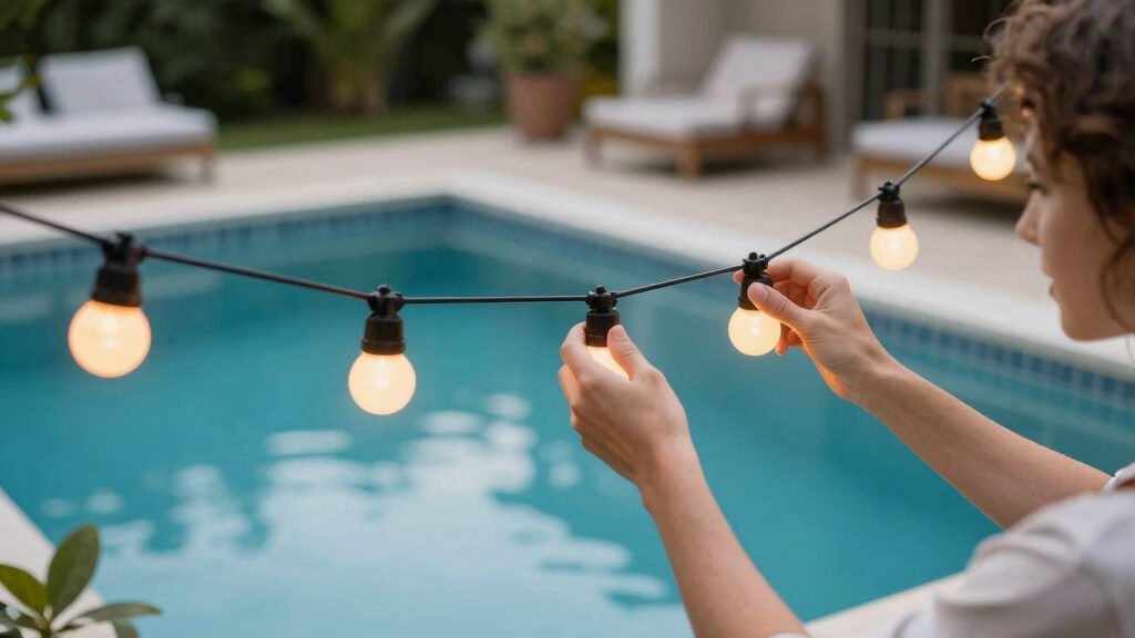 patriotic outdoor string lights