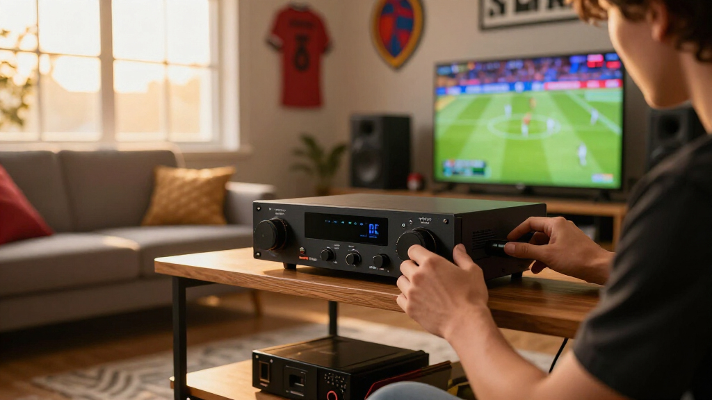 top rated 7 channel receiver for sports room
