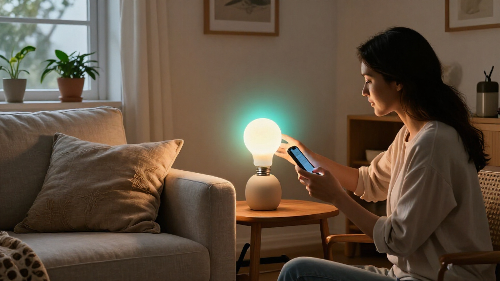 smart light bulbs with color changing