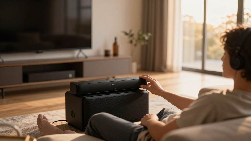 premium soundbar with subwoofer