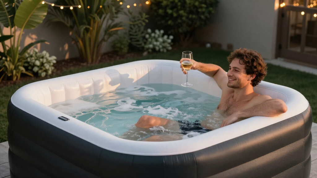 best inflatable hot tub premium