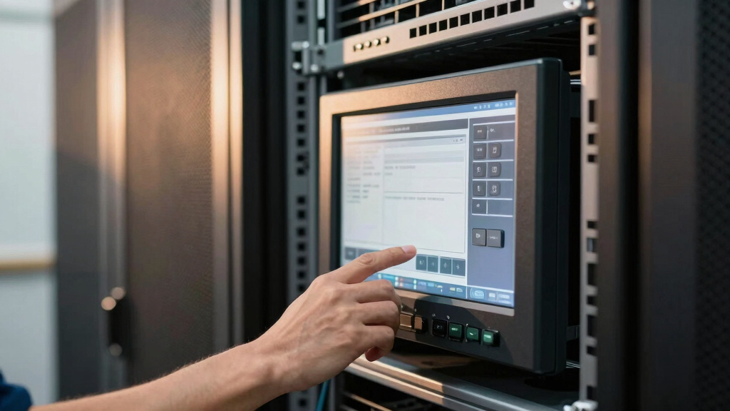 best rack LCD console for small server rooms