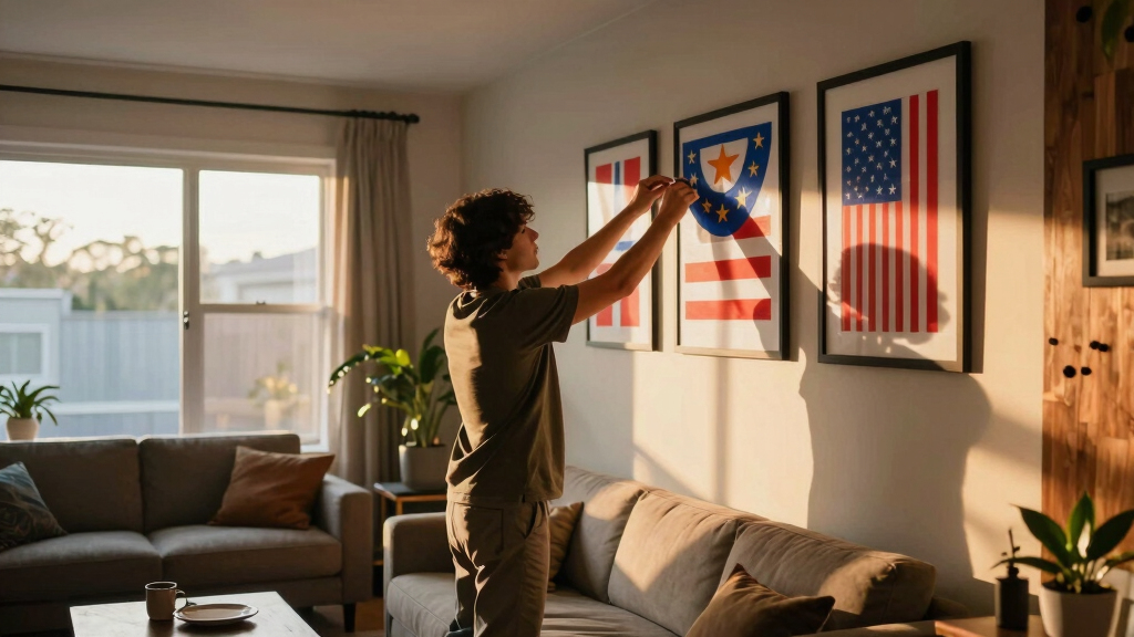 patriotic wall art
