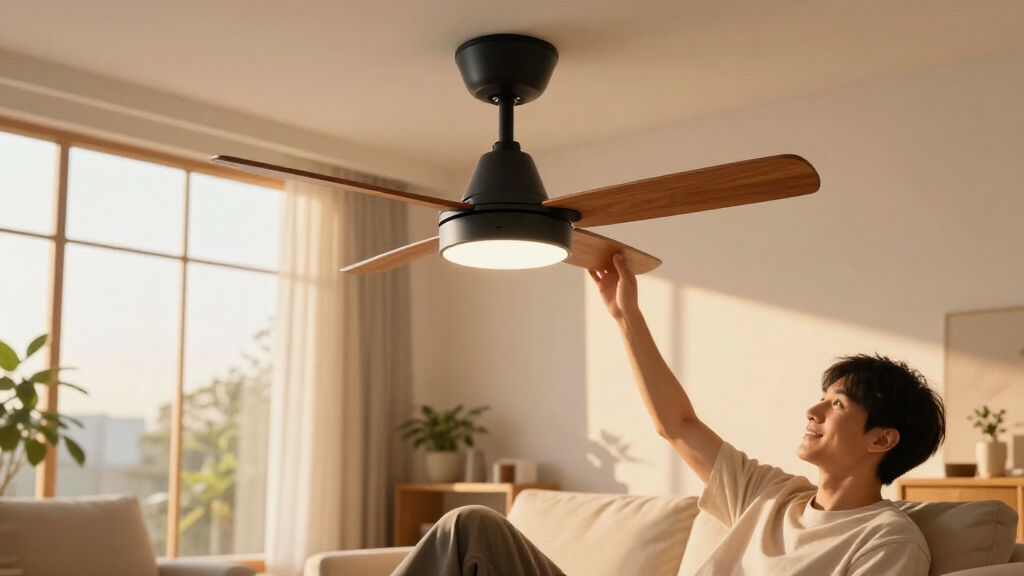energy-efficient smart ceiling fans