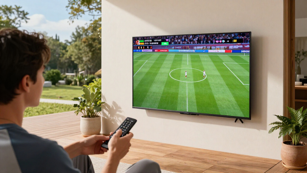 best outdoor tv with anti glare screen for sports