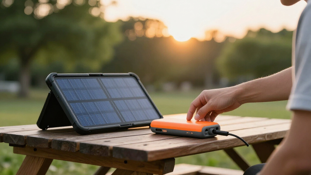 portable solar power banks