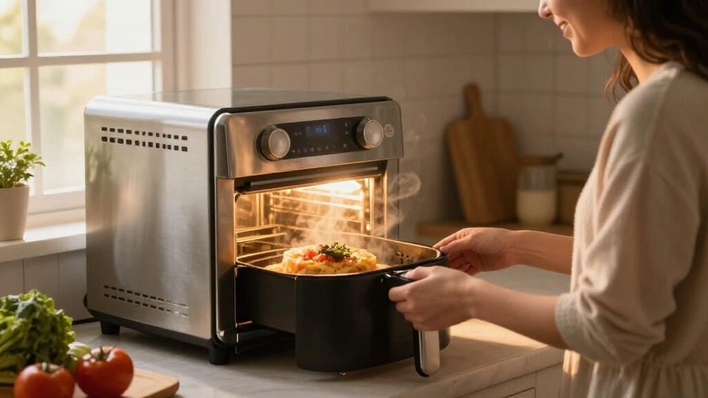 best easy clean steam air fryer oven