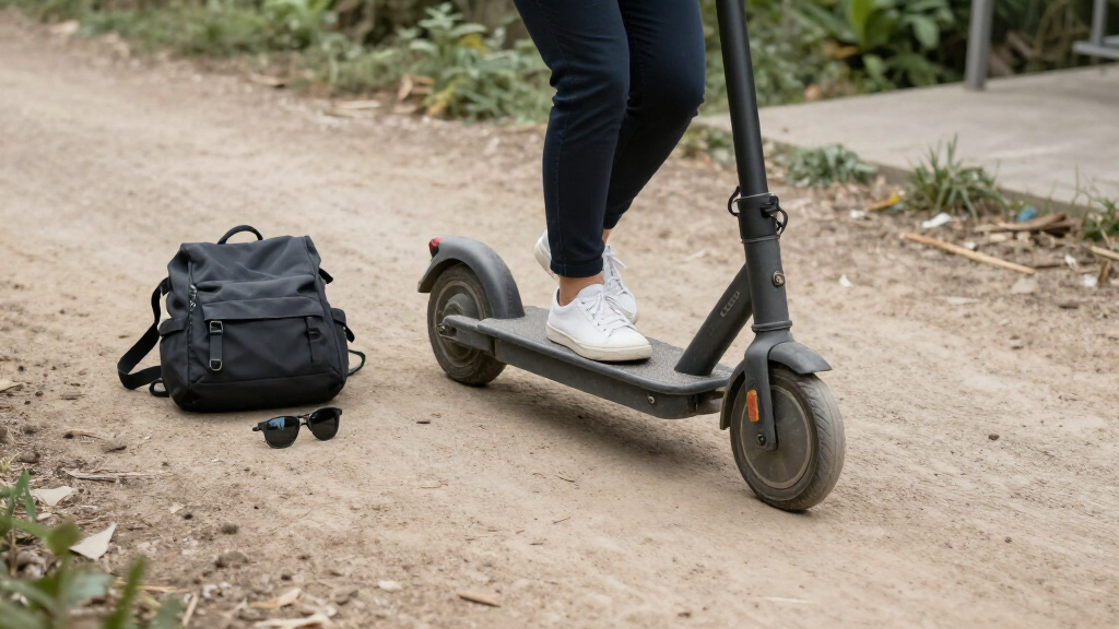 electric scooter for rough pavement