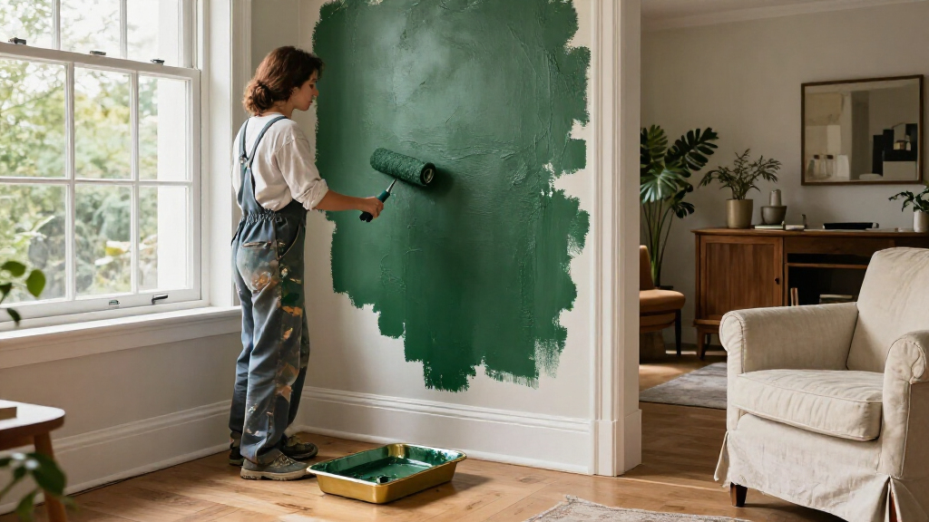 best deep green interior paints
