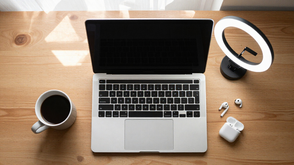 clipon ring lights for laptops