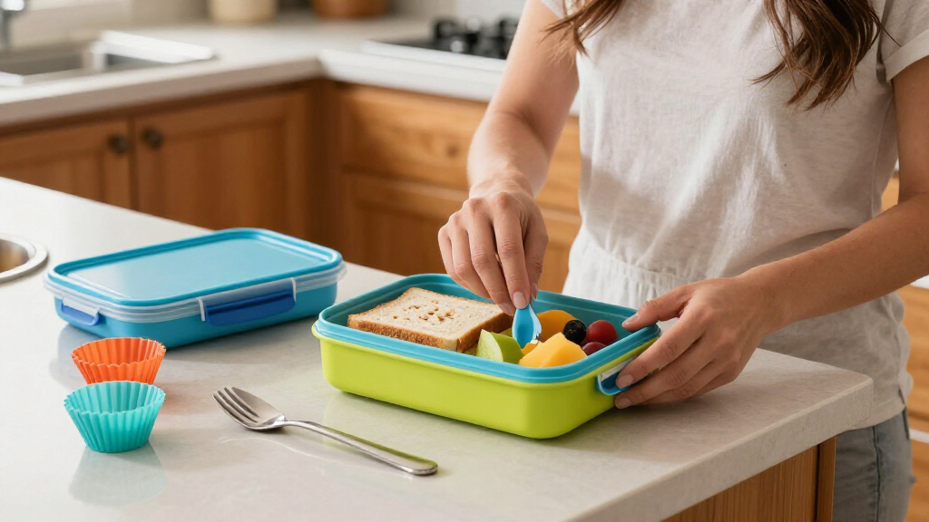 kids' lunch boxes and containers
