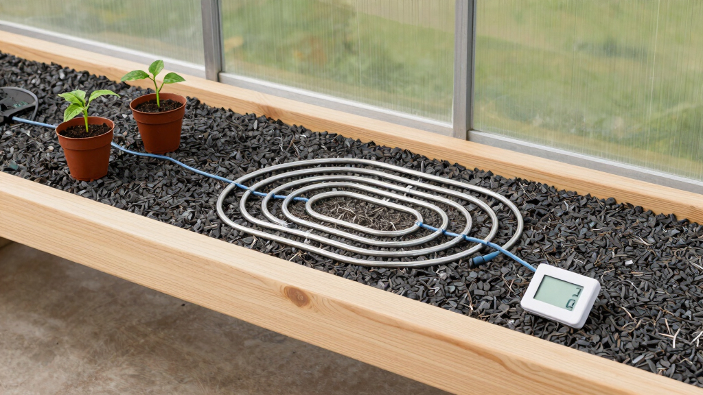 best root zone heating system for greenhouse benches