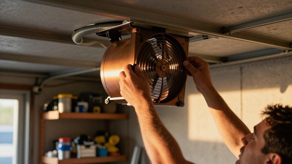 ventilation fan for garage exhaust