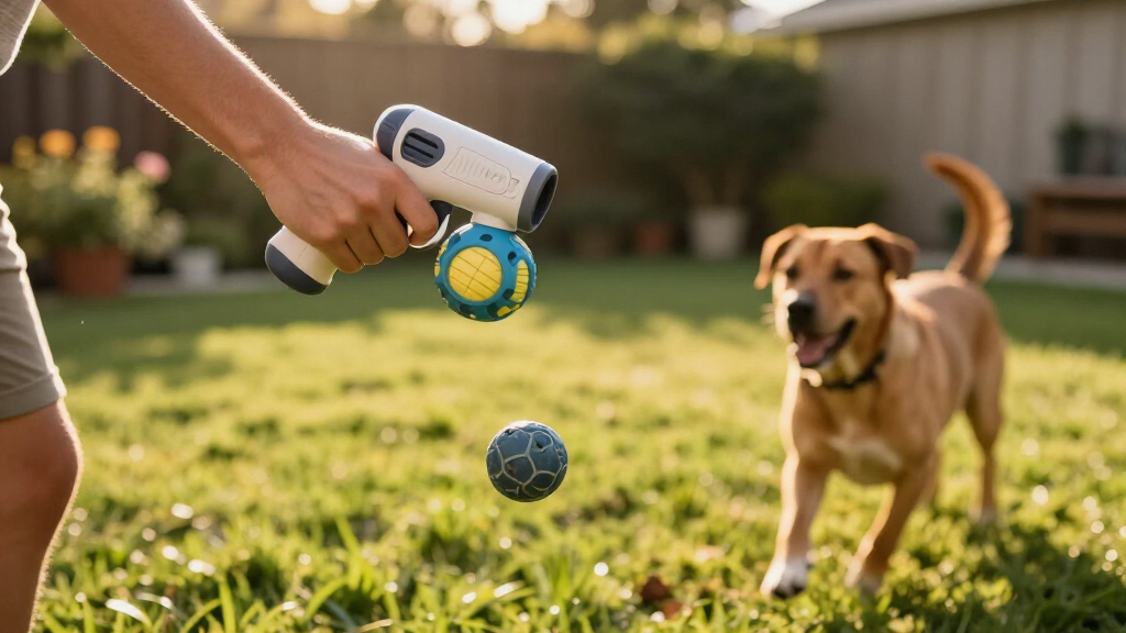 best rechargeable interactive ball launcher for dogs