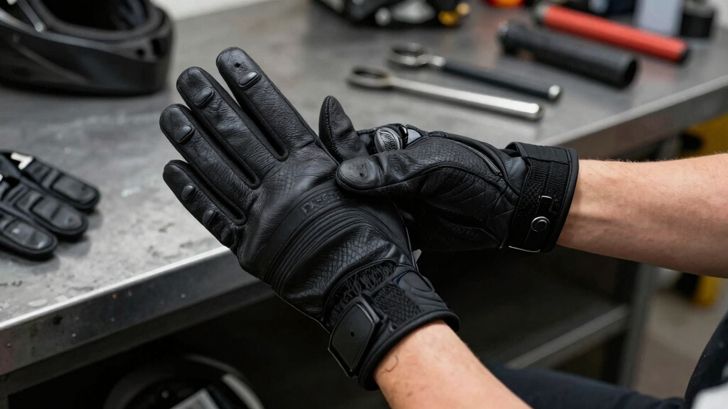 motorcycle riding gloves