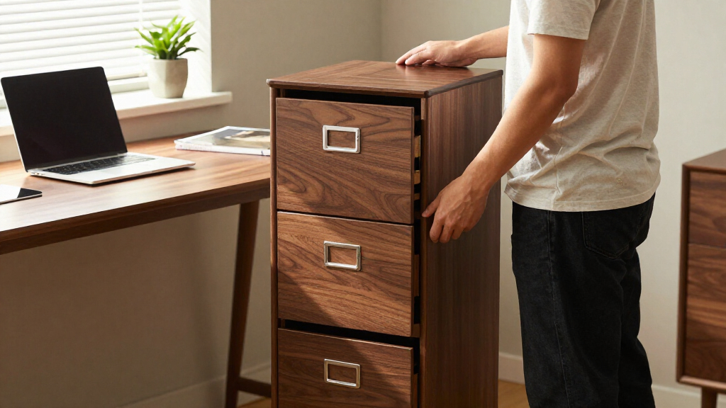 best filing cabinet wood premium