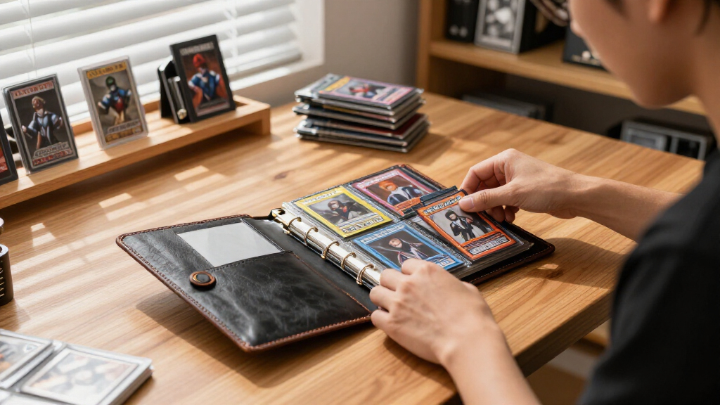 TCG card storage binders