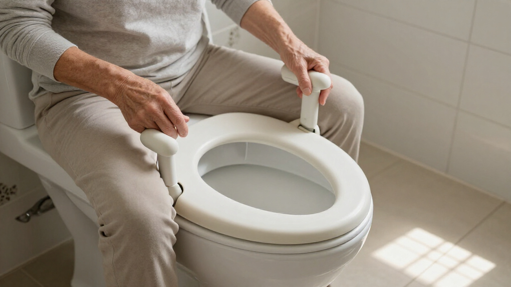 best toilet lift seats with safety frame