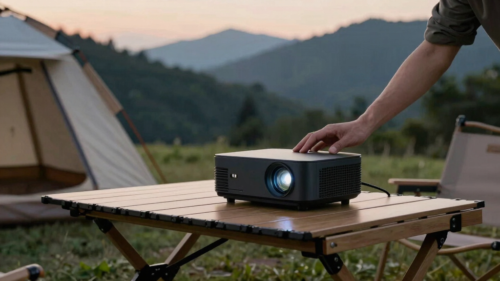 best portable projector for off-grid road trips