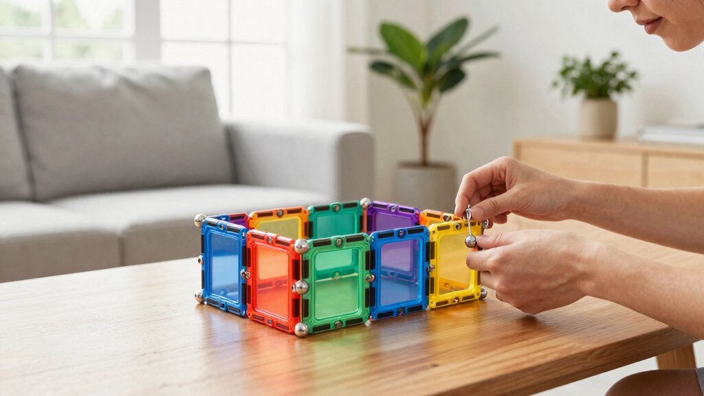 best magnetic fort building set