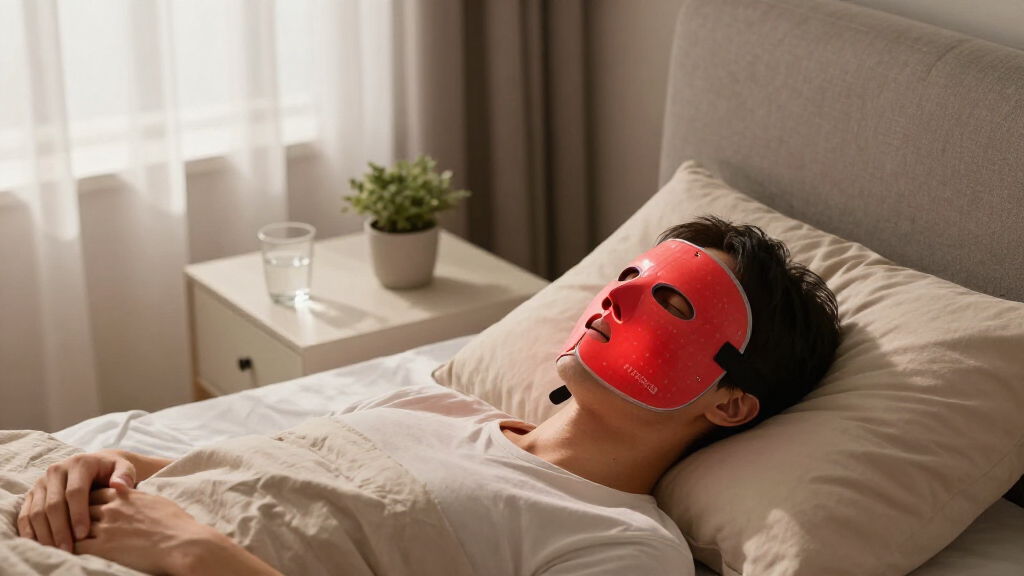 red light therapy mask