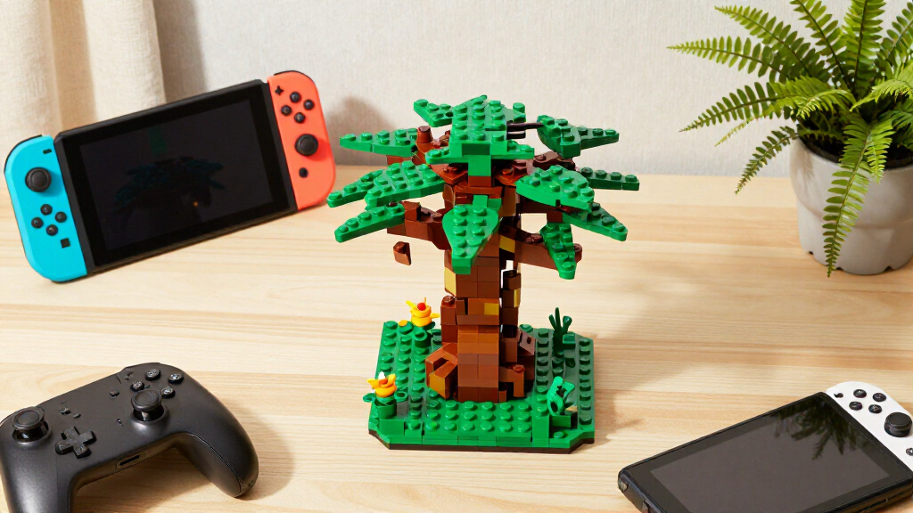 lego zelda great deku tree set
