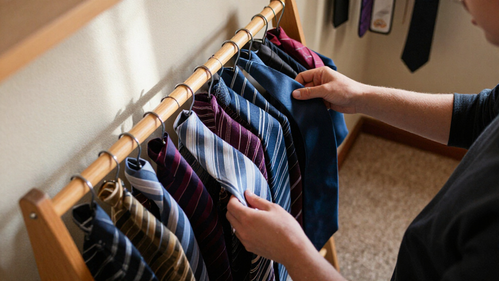 tie rack organizer