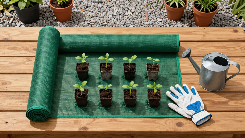 best temporary shade netting for transplant shock