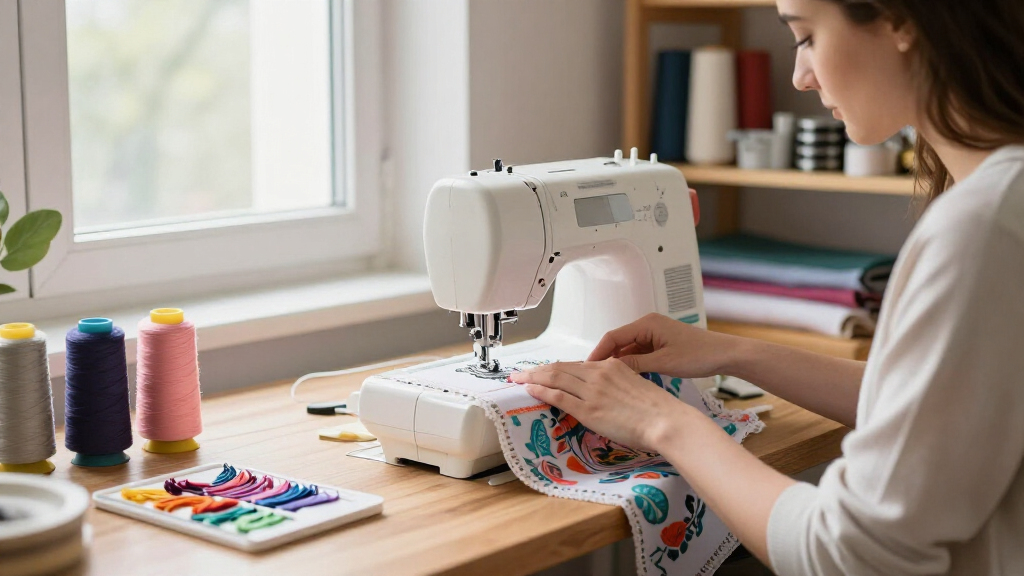 embroidery sewing machine for beginners