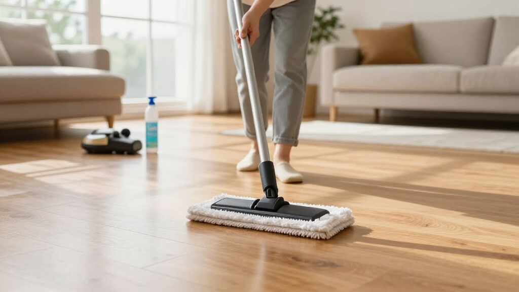 wood floor cleaning
