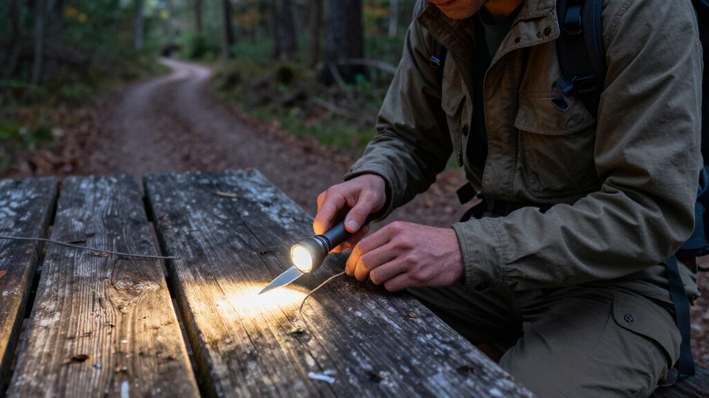 best EDC pocket knives and flashlights