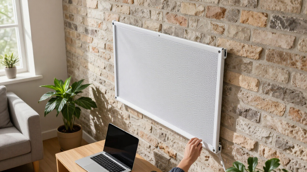 mesh system for thick walls