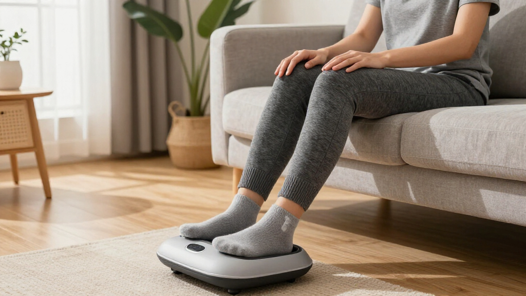 heated foot massagers with compression