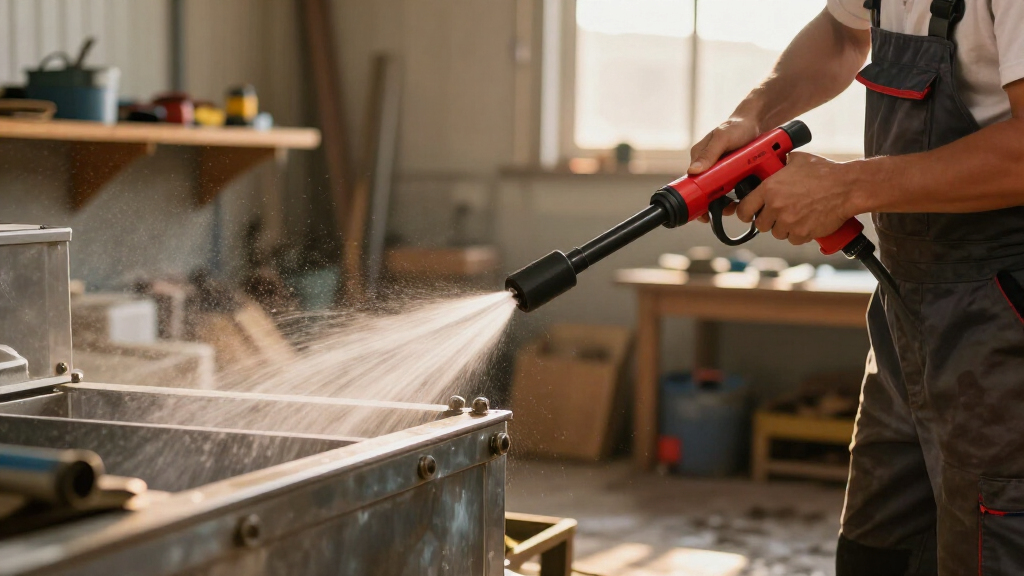 best hot water pressure washers for equipment shops