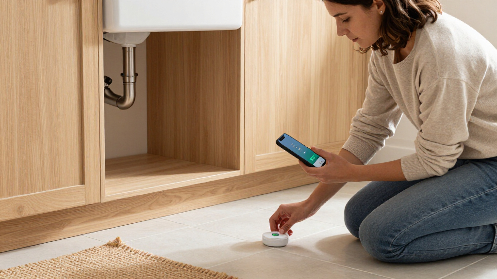 smart home leak sensors
