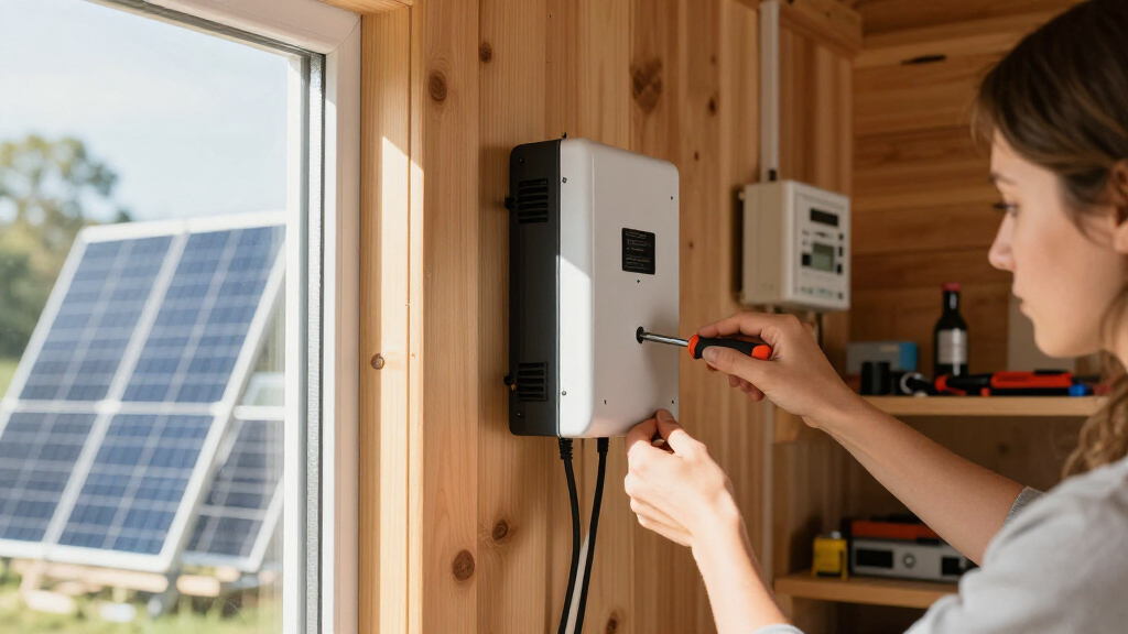 hybrid solar inverter for off grid homes